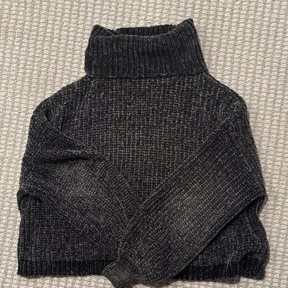 Zenana Black Turtleneck